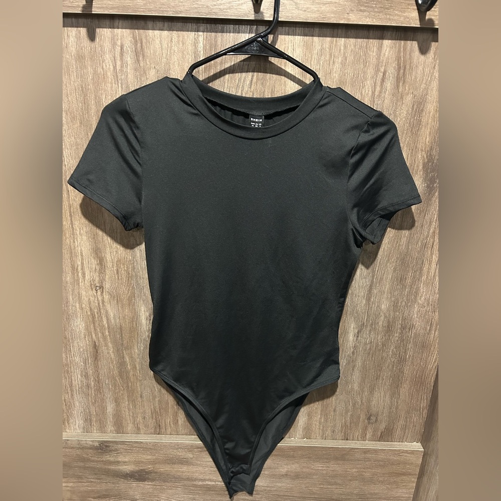 SHEIN Classic Black Bodysuit